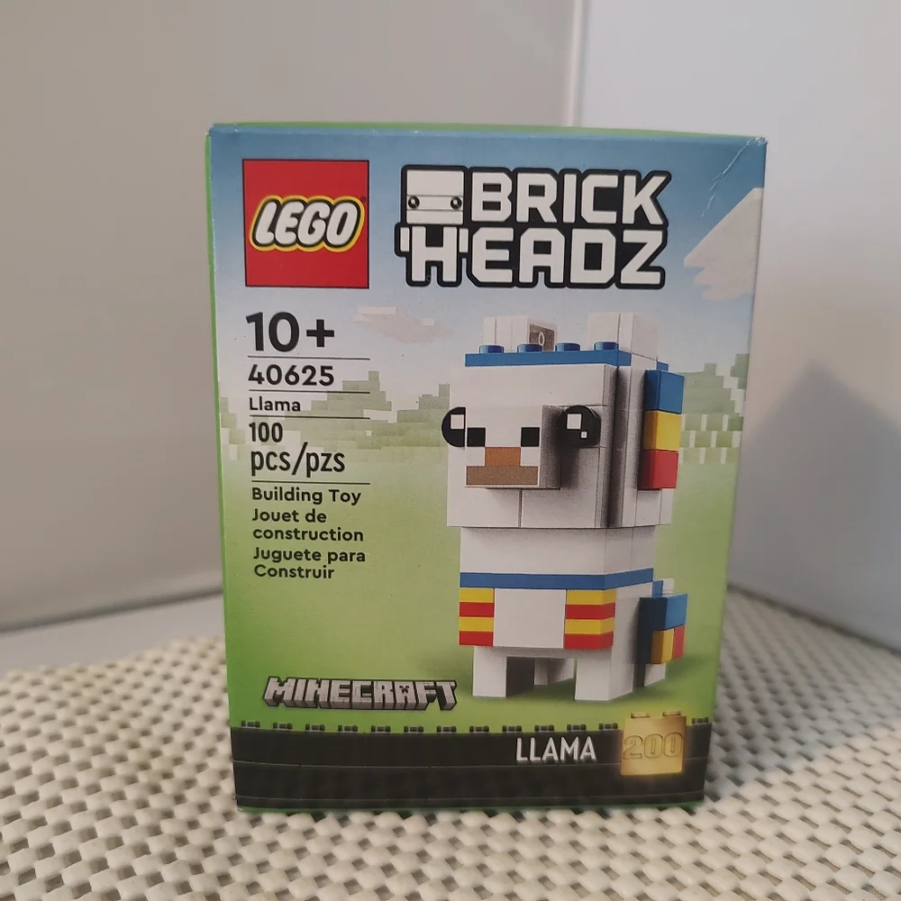 Lego 40625 Llama #200 Brick Headz Minecraft NWT Building Toy Set